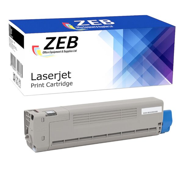 ZEB Black Compatible Toner Cartridge for OKI C612 / C612dn / C612dnw / C612n