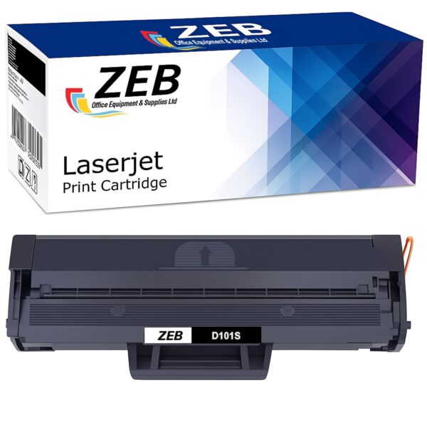 ZEB Compatible Toner Cartridge for Samsung MLT-D101S ML-2165, SCX-3405, SF-760P – Black