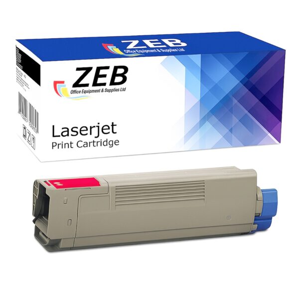 ZEB Magenta Compatible Toner Cartridge For OKI C710n / C710dn / C710dtn / C710cdtn