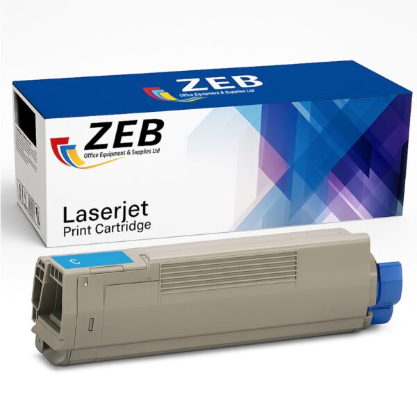 ZEB Cyan Compatible Toner Cartridge For OKI C831 / C831dm / C831dn / C841