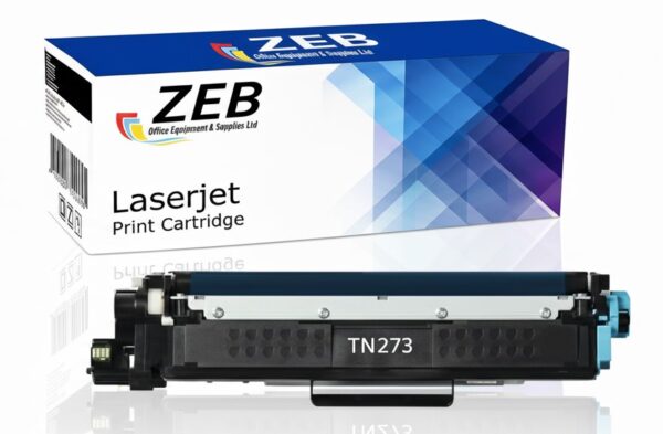 ZEB Black Compatible Toner Cartridge for Brother TN273 – Works with HL-3270CDW, L3551CDW & L3750CDW