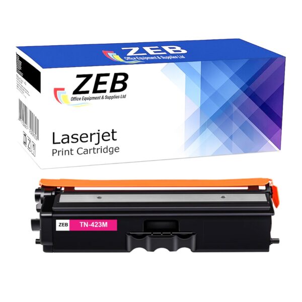 ZEB Magenta Compatible Toner Cartridge for Brother TN423 – HL-L8260CDW / L8360CDW / MFC-L8690CDW / DCP-L8410CDW