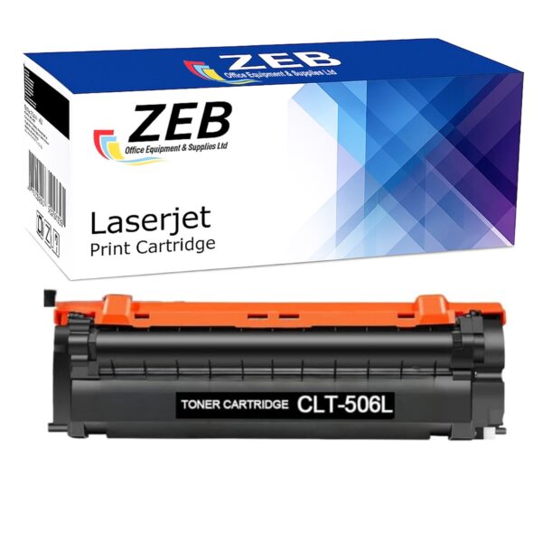 ZEB Black Compatible Toner Cartridge For Samsung CLT-K506L | CLX-6260F, CLX-6260FW, CLX-6260ND, CLP-680D