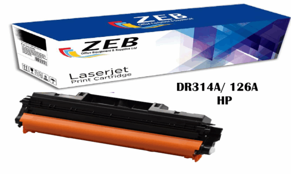 ZEB Compatible Drum Unit for HP CE314A 14A – For CP1025nw, M176n, M177fw, M175, M275 Printers