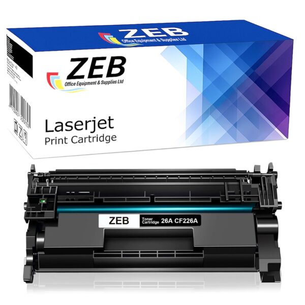 ZEB Compatible Toner Cartridge for HP CF226A (26A) – Black Toner for HP LaserJet Pro M402 / MFP M426 Series