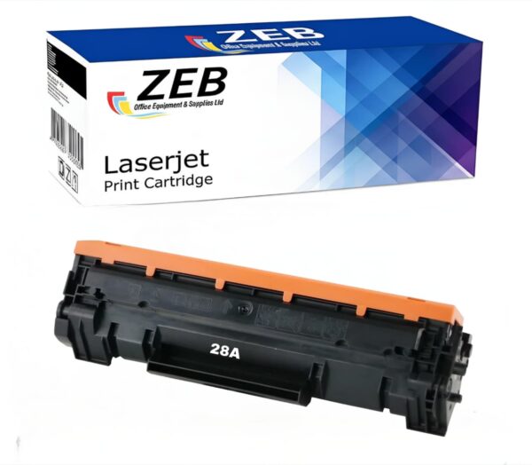 ZEB Compatible Toner Cartridge for HP CF228A (28A) – Works with LaserJet Pro M403 & M427 Series Printer