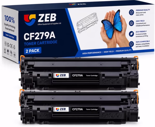 2X ZEB Compatible Toner Cartridge For HP 79A / CF279A