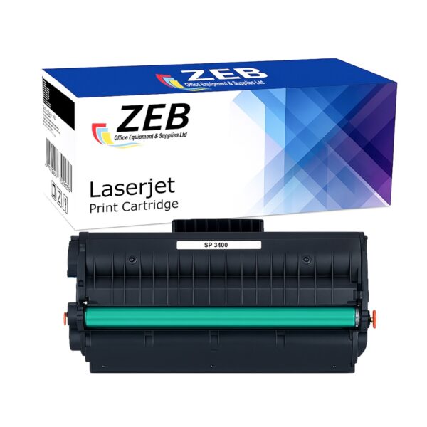 ZEB Compatible Toner Cartridge for Ricoh SP3400 / SP3400N / SP3400SF / SP3410DN / SP3410SF – Black