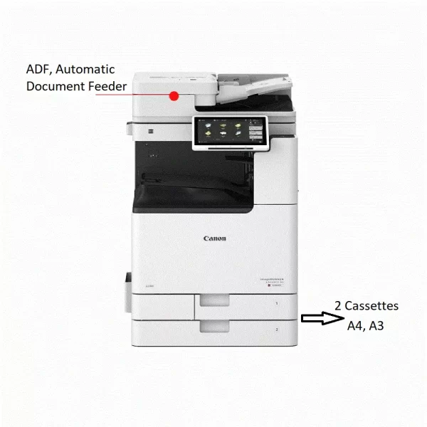 Canon imageRUNNER DX C3826i A4/A3 Colour Heavy Duty Multifunction Copier Printer