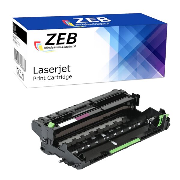 ZEB Compatible Drum Unit for Brother DR3600 – Replacement for HL-L5215DN, MFC-L6910DN, MFC-L6710DW, HL-L6415DN
