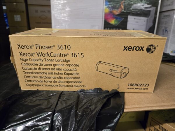 Xerox Original 106R02723 High Capacity Black Toner Cartridge – For Xerox Phaser 3610