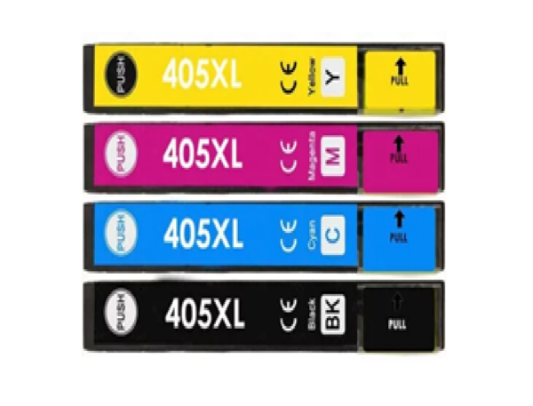 ZEB 405XL Multipack 405XL BK/C/Y/M (SETS/4PCS) (405XL BK with Piment & Dye Ink )