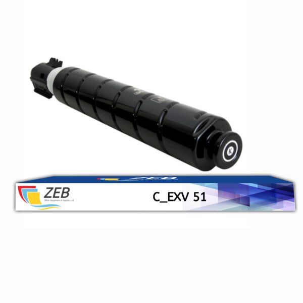 Canon C-EXV51 CEXV51 Compatible Toner Cartridges for IRC5535, IRC5540, IRC5550, IRC5560 Black