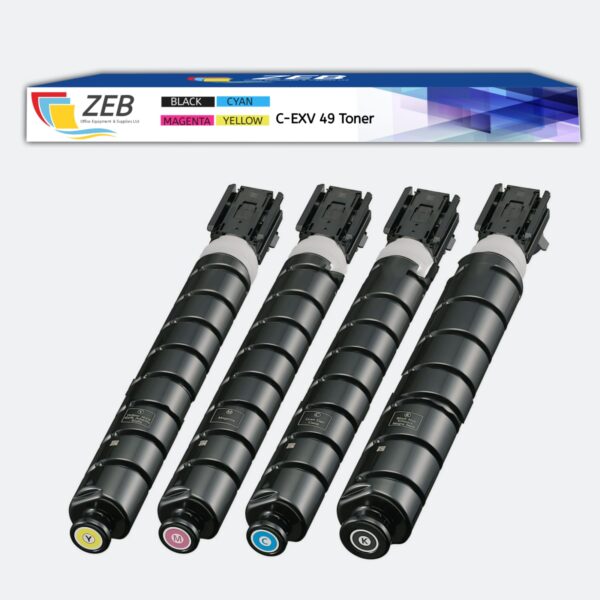 C-EXV49 Compatible Toner for Canon iR Advance C3320 / C3320i / C3325i – High Yield Replacement Cartridge