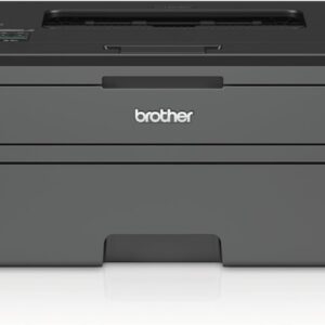 Brother HL-L2375DW Mono Laser Printer - Single Function, Wireless/USB 2.0, 2 Sided Printing, A4 Printer, Small Office/Home Office Printer, Dark Grey/Black