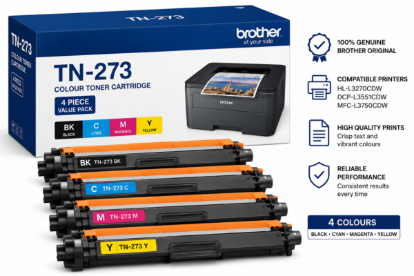 Orignal TN273 TN-273 Toners (Pack of 4) For Brother HL-3270CDW L3551CDW L3750CDW