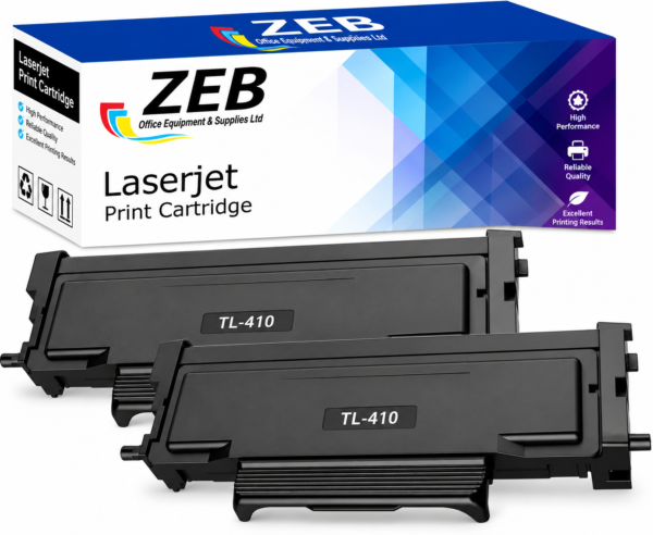 ZEB x2 TL-410H TL-410X TL410 3000 Pages Toner Cartridges Compatible with Pantum Compatible with Pantum P3300DW P3308DW P3300DN P3308DN P3018DW M6800FDW M6808FDW M7100DW M7108DW (2 Black)